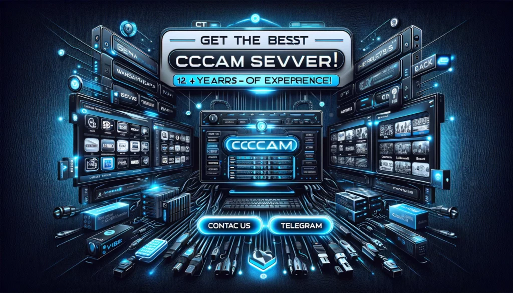 Buy CCCAM server for stable and secure TV access