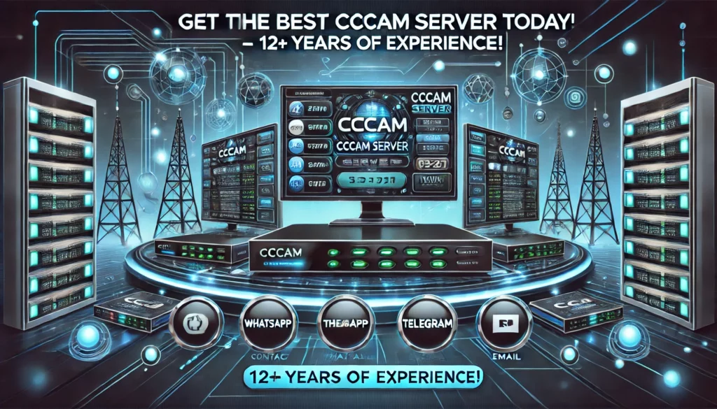 Buy CCCAM server for stable and secure TV access
